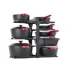 MUDEELA 8-Tier Pots and Pans Organizer under Cabinet, 15.83" Height