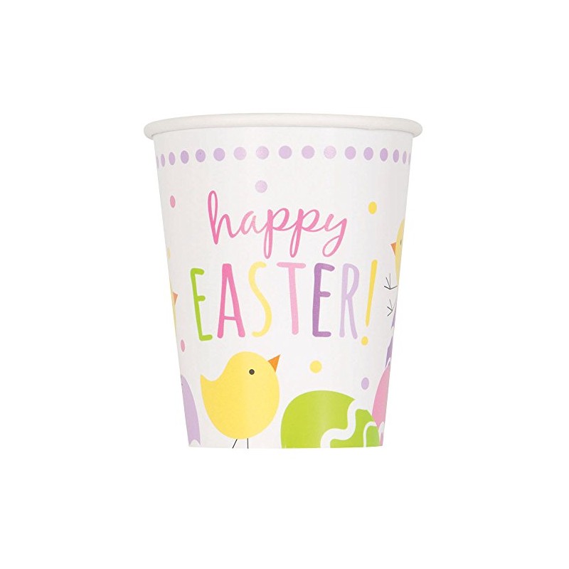 Unique U58606 Cute Easter 9 oz Paper Party Cups x