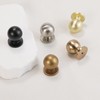 POVEFONK 2 Pack Antique Brass Kitchen Cabinet Knobs Vintage Drawer