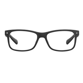 Polaroid Sunglasses PLD 0023/R Rectangular Reading Glasses, Black/Demo Lens, 55mm, 17mm + 2