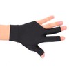 RiToEasysports Open Three Finger Spandex Glove, Snooker Billiard Pool Gloves
