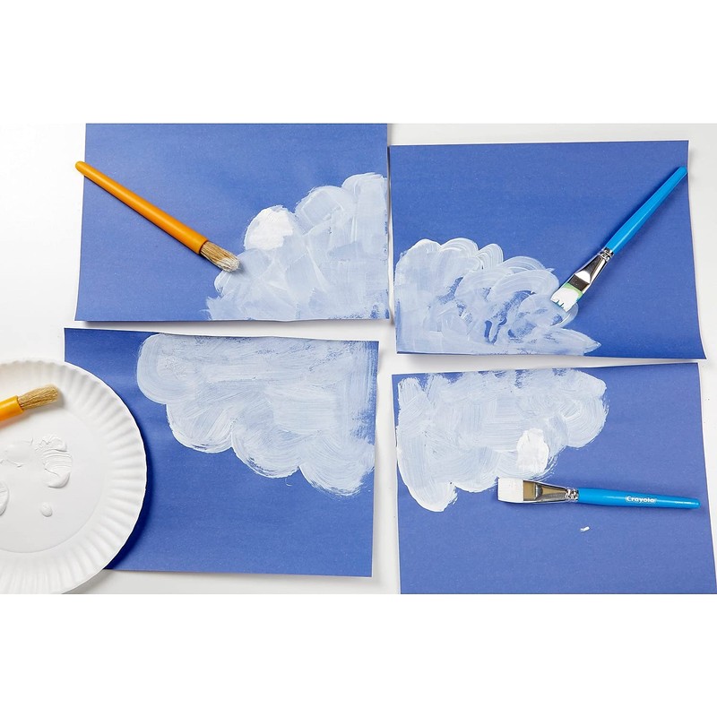 Crayola 542128053 Washable Paint, White, 1 gal