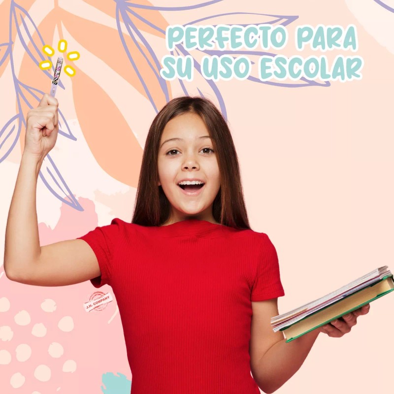 J.H. Company Set 4 Pcs Lapiz Infinito Mágico Goma Kitty