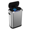 pouseayar 13Gallon 50L Stainless Steel Smart Trash Can with Motion