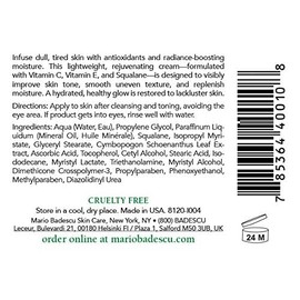 Mario Badescu Hydro Moisturizer con vitamina C para pieles mixtas y sensibles | Crema facial ligera con vitamina C, 59 ml