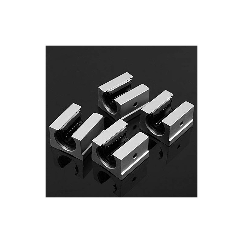 SBR16UU Bearing Block, 4 Pieces, 16 mm Linear Ball Bearings,