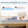 Mattress Topper, 1.5 Inch Twin XL Memory Foam Mattress Topper,Cooling