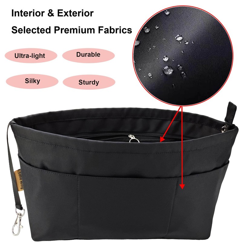 Time Wing Purse Organizer Insert Tote Handbag Organizer Pocketbook Divider