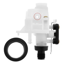 Aupoko 31705 RV Toilet Water Valve Kit, Leak-Resistant High-Performance RV Toilet Water Valve Module Assembly Compatible with Thetford Aqua-Magic V High and Low Models for 31688 31687 31683 31648 etc