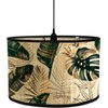 FANSU Lampshade for Table Lamp, Animal and Plant Print Lampshade