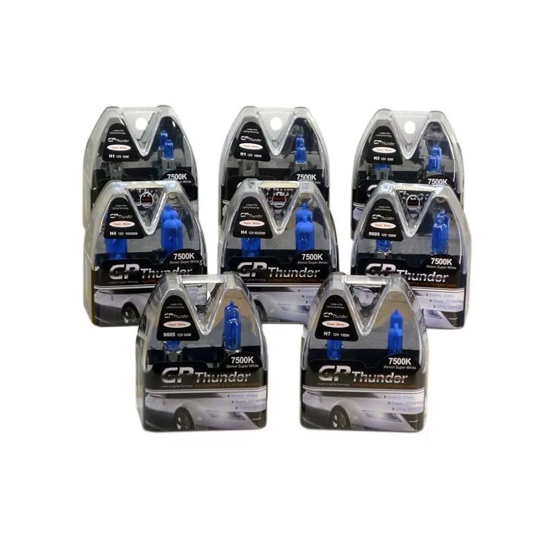 GP Thunder II 7500K 9006 HB4 Xenon Halogen Headlight Bulb