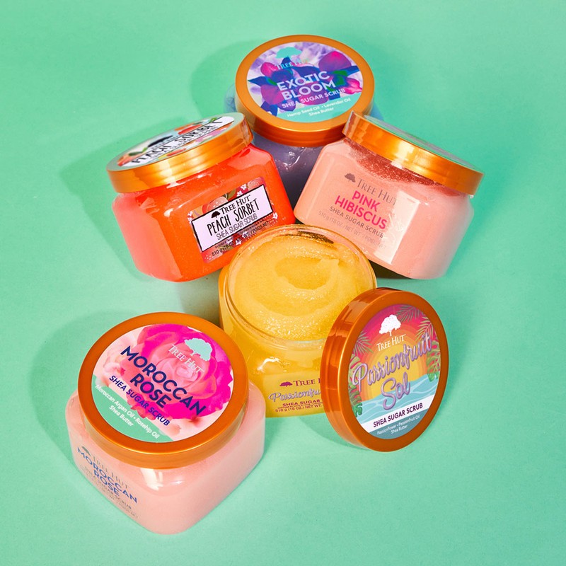Tree Hut Shea Sugar Body Scrub Set of 2 /