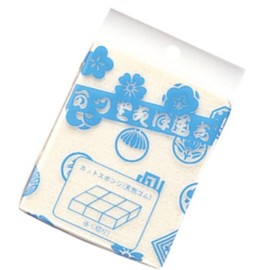 Sanzen Cut Sponge, Rectangular, 6 Pieces, White