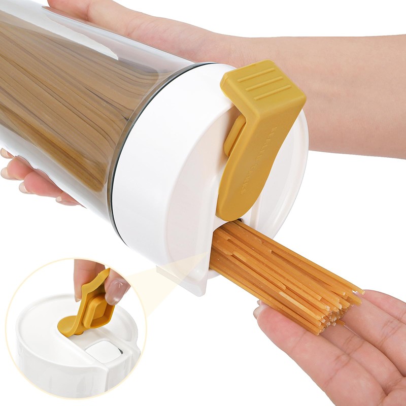 ZNEFUN 2 Pack 34OZ Pasta Storage Container with Airtight Seal,