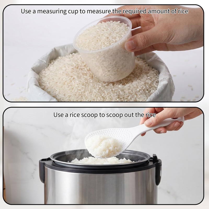 5 PCS Rice Cooker Measuring Cup, 160ml Rice Cooker Cup