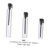 Mikinona 150pcs Bottles Plastic Mini Travel Bottles 1ml 2ml 3ml