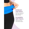 Stretch is Comfort - Mallas de algodón plegables para mujer,