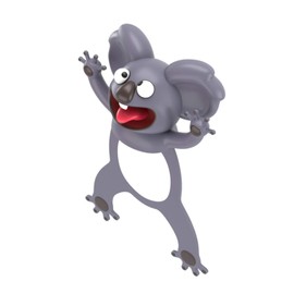 3D cartoon animal bookmarks, bookmark animal, bookmark children, bookmark magnetic, 3D stereo cartoon beautiful animal bookmark gift for children and adults