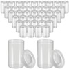 100 Pieces Plastic Film Canister Holder 35 mm Empty Camera