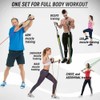 1 Set X 13Pc Yoga Resistance Band Home Workout Set