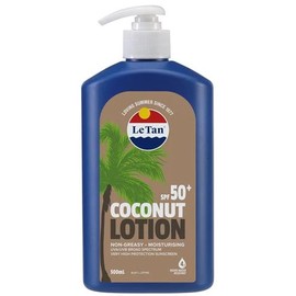 Le Tan SPF50+ Coconut Lotion Sunscreen 500ml