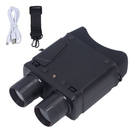 HD Binoculars Infrared Night View 1080P 5X Telescope with LED Light for Hunting Observation