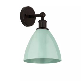 Innovations Edi Ply Dome 7.5" 1-Lt Sconce, OB/Seafoam - 616-1W-OB-MBD-