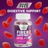 Sugar Free Fiber Gummies for Adults, Daily Prebiotic Natural Soluble