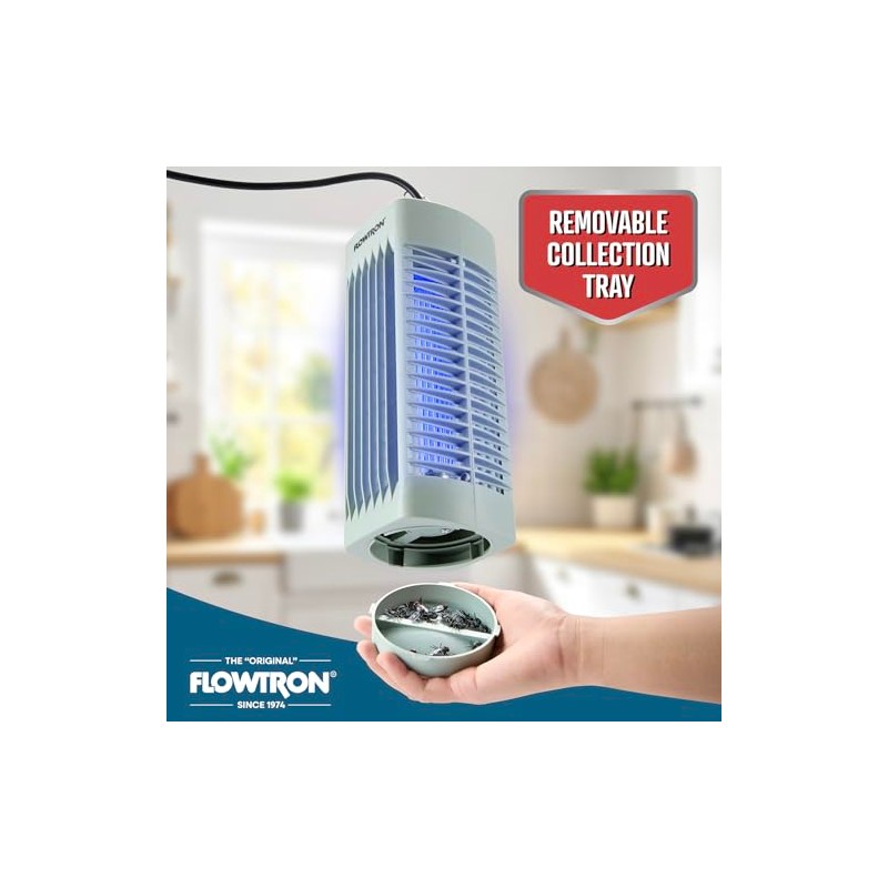 Flowtron Indoor Bug Zapper (Green) - 1000V Electric Insect Killer