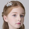 Yean - Tiara para novia, con peine para boda, diseño