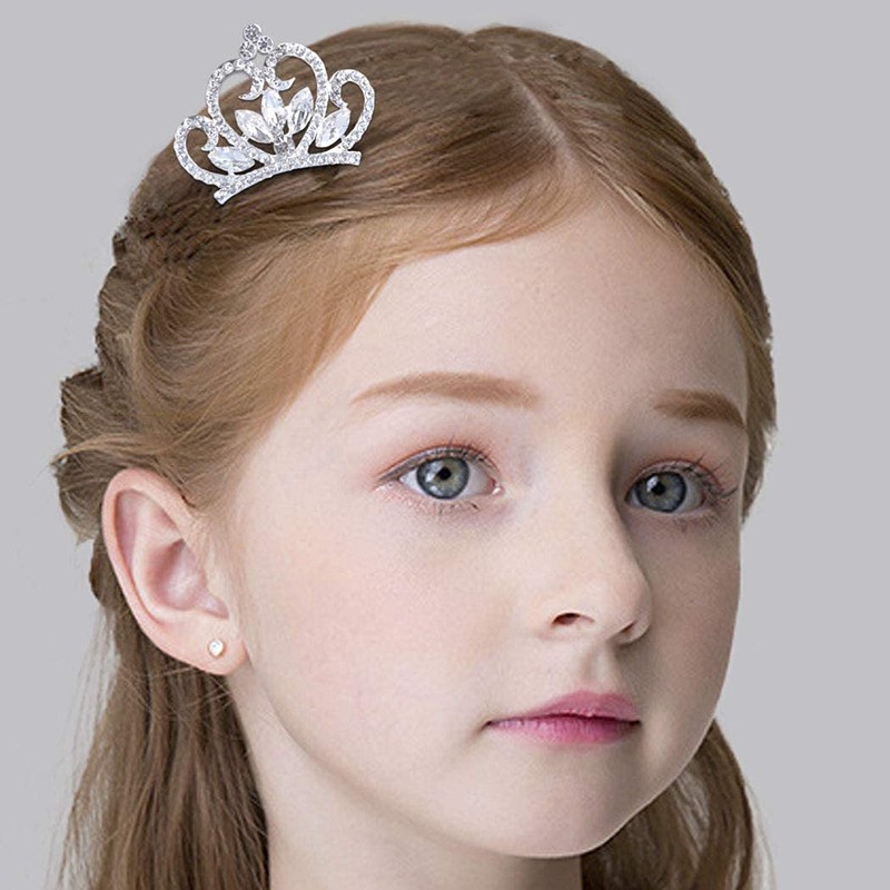 Yean - Tiara para novia, con peine para boda, diseño