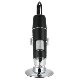 1000X Magnification USB Digital Microscope with Stand Magnifier with 8-LED Light Magnifier for iOS/Android