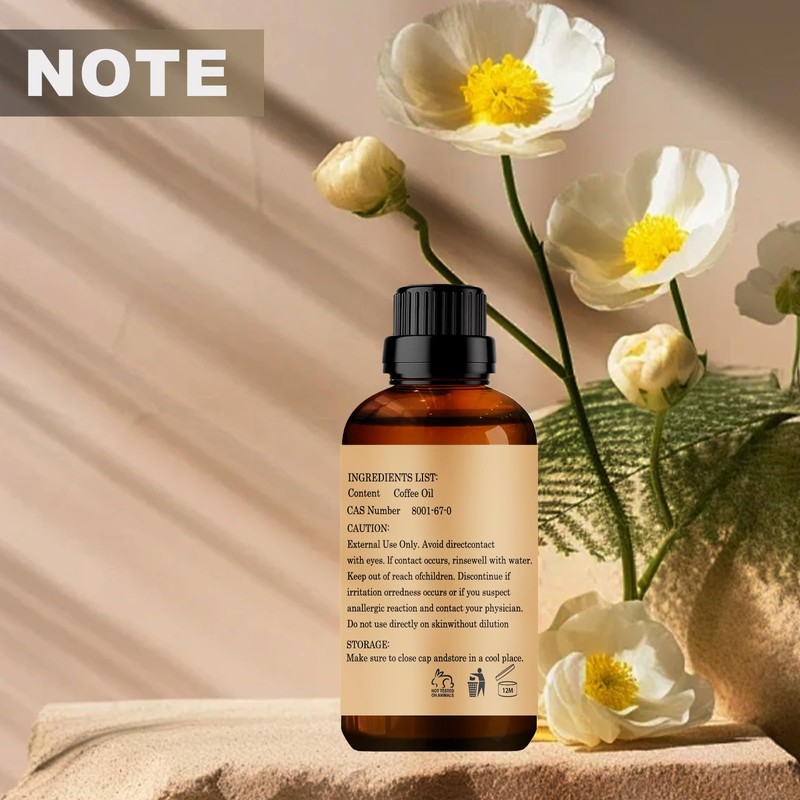 Coffee Essential Oils Organic, 30ML Pure and Natural Coffee Essential