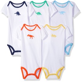 Carter's Baby Boys Multi Pk Bodysuits - 9 Months - White Multi