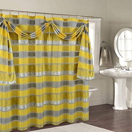 Daniel's Bath & Byound Yellow Venezia Shower Curtain