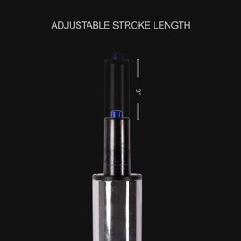 OHAHO Gas Lift Cylinder Replacement, Hydraulic Pneumatic Shock Piston Heavy Duty Universal Size Fits Most Executive Gaming Office Chairs (Silver)