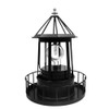 LED Solar Rotating Lighthouse Light Solar Garden Lights Outdoor Garden