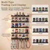 Pinzoveco Baseball Card Display Shelf Wall Mount 5 Tier