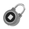 Fingerprint Padlock USB Charging Remote Authorization Unlocking Lock for Gym