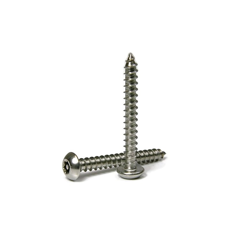 Torx w/Pin Tamper Proof Security Button Head Sheet Metal Screws