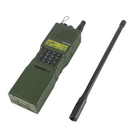 Nicear PRC-152 Walkie Talkie Case Tactical Radio Hand Station Model Photography Props for Role Playing Radio PRC152 Model for Cosplay Recreational Sports Training Aids