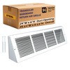 Fits 24x6 Duct Opening | Steel Triangular Baseboard Return Air