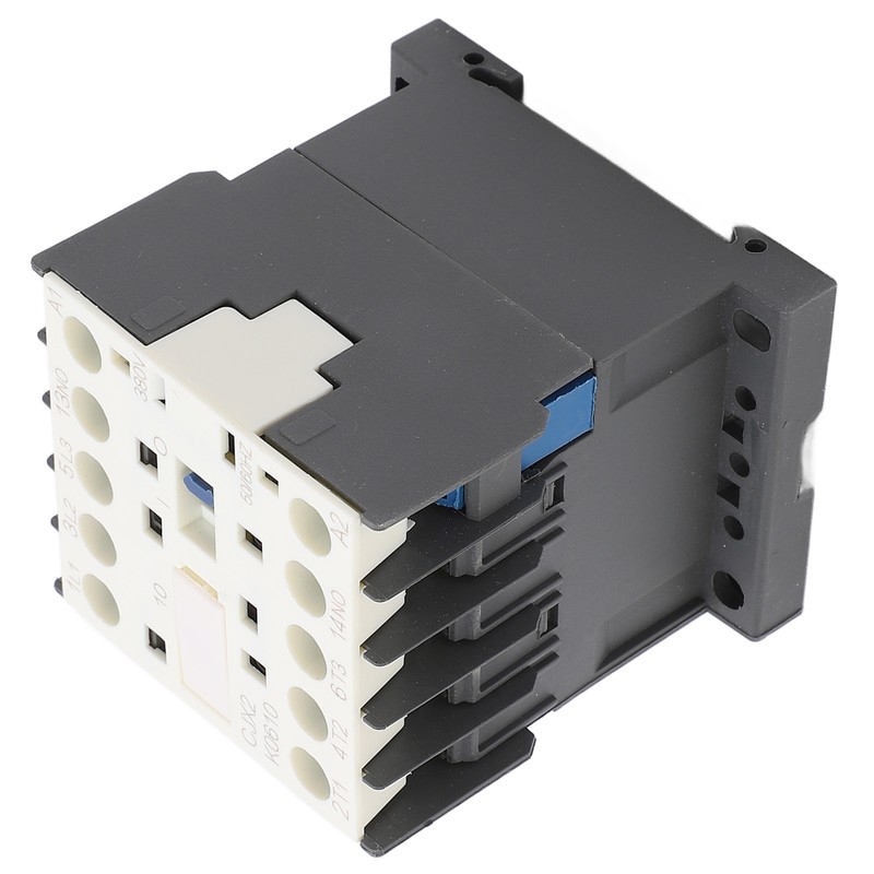 AC Contactor High Sensitivity Industrial Electric Thickened Silver Point Contacts