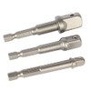 Mikel's JADT-3 Juego de Adaptadores de Dados para Taladro, 3