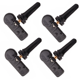 Sensores de presión de neumáticos TPMS 315MHz Compatibles con Ford 2013-2020 C-MAX 2013-2019 Escape 2018-2020 E-Series y Lincoln MKS Reemplaza # DE8T-1A180-AA DE8T-1A150-AA 9L3Z-1A189-A (4 piezas)
