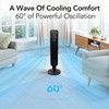 EZ-CHILL 36” Tower Fan with Remote Control for Home, 60