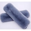 RHINORO Artificial Fur Safty Belt Seatbelt Cover, Furry Soft, Plush