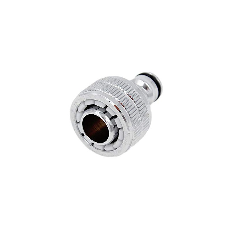 'Connector Hose Connector for 3/4 Inch Hose Chrome/Brass 1/2 Gardena