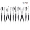 Jean Dubost Laguiole Black Dinner Cutlery 3-Piece Set for 4, 12p / 장듀보 라귀올 커트러리 블랙 디너3종 4인 12p