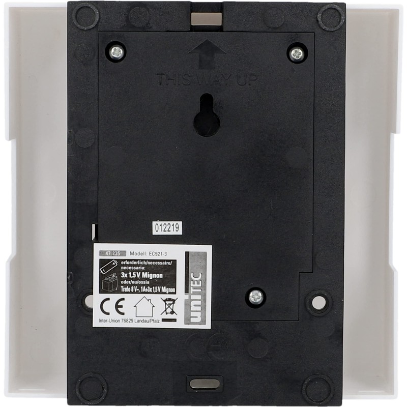 uniTEC 47235 Turino 3-Tone Bell White